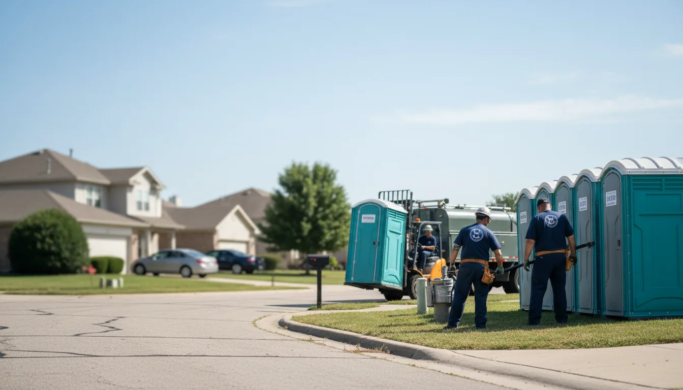 Porta Potty Rental in Winona Lake, IN near me